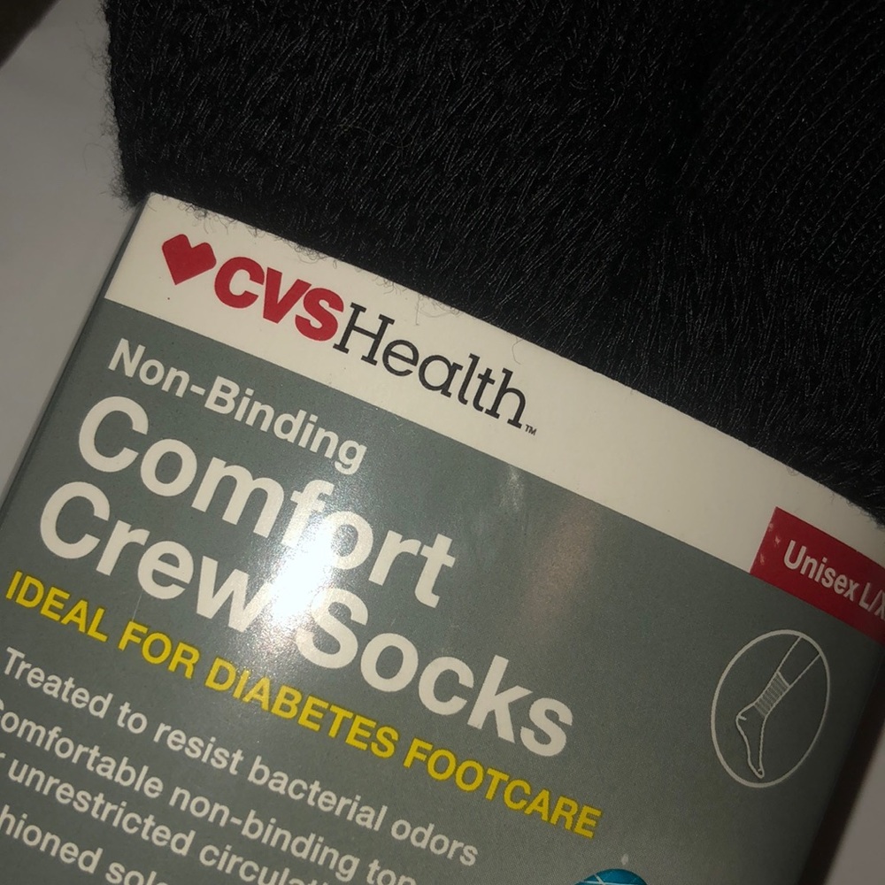 3 pairs of Unisex Comfort Crew Socks